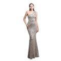 Sexy Off-Shoulder Backless Sequined Trumpet/Mermaid Evening Gown