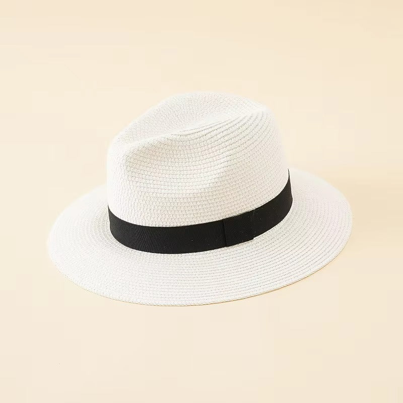 Bulk Top-Quality Custom Paper Panama Straw Beach Hats
