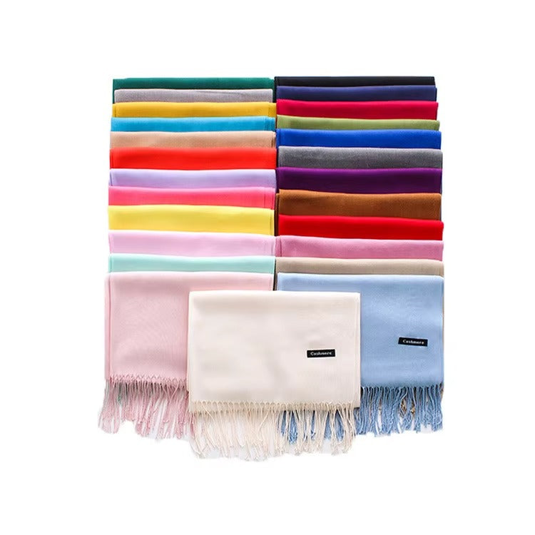 Wholesale Custom Women's Winter Pashmina Cashmere Scarves
