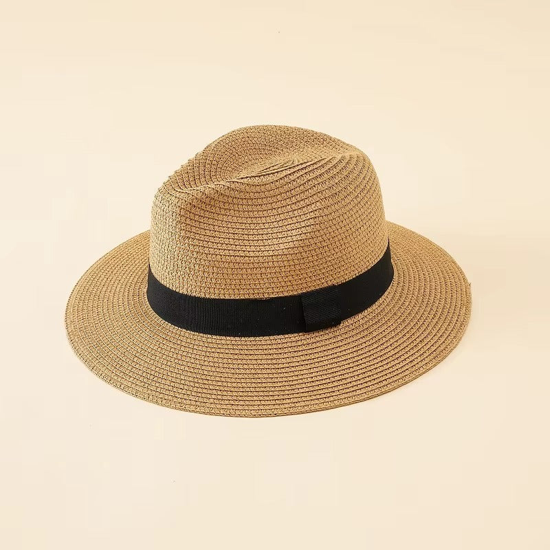 Bulk Top-Quality Custom Paper Panama Straw Beach Hats