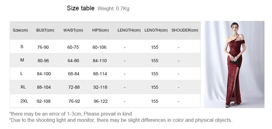 Elegant Embroidered Sequin Trumpet/Mermaid Evening Gown